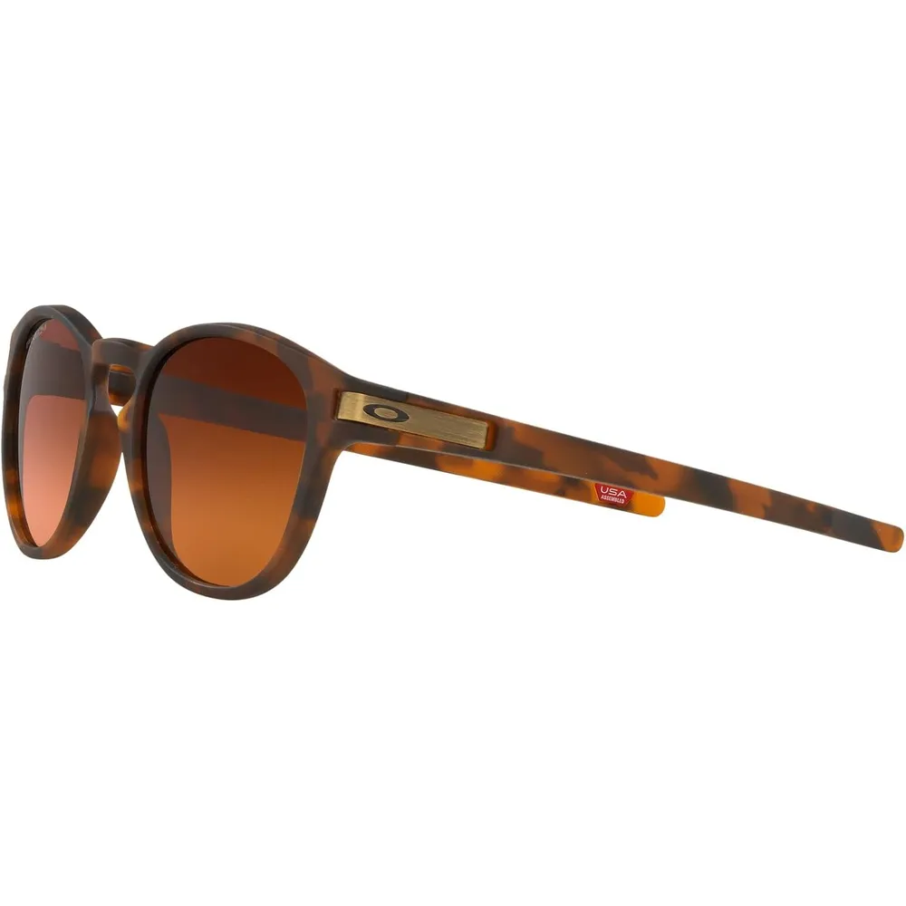 Oakley OO9265 Oval Gafas de sol para hombre | Matte Brown Tortoise / Prizm Brown Gradient