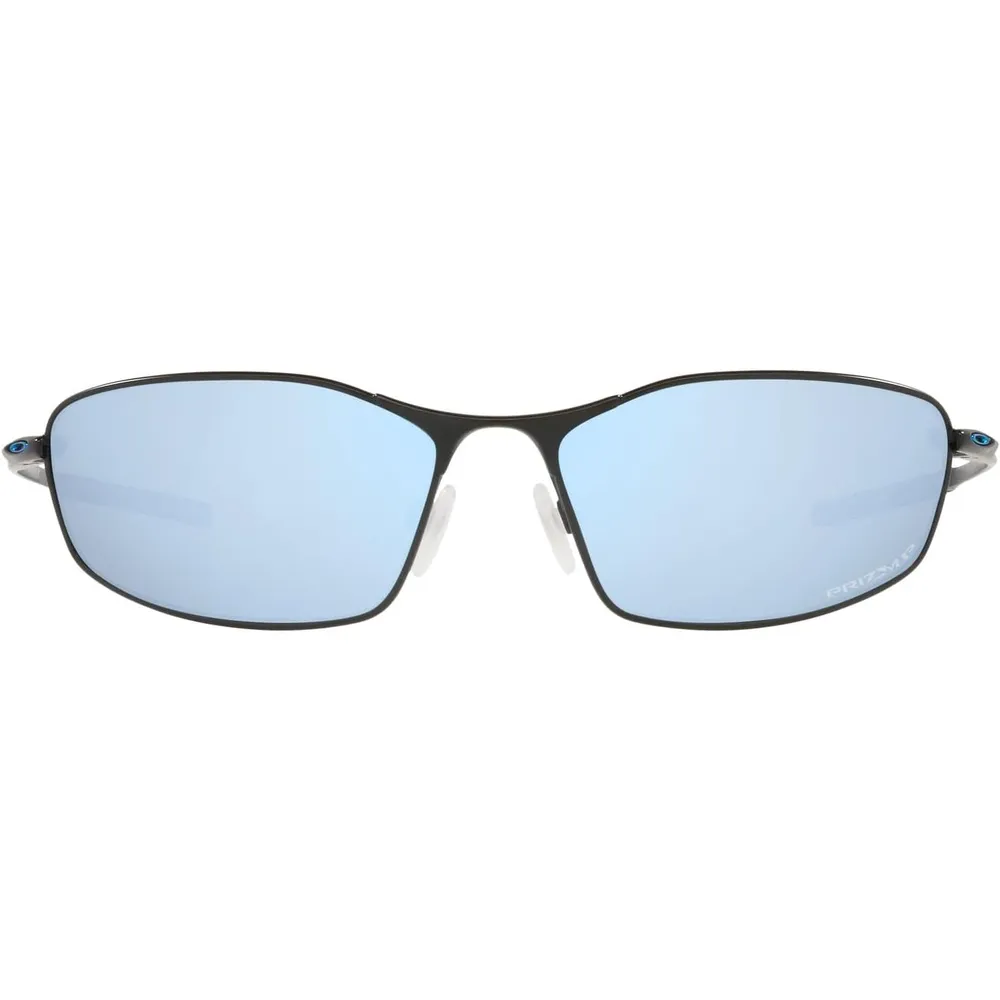 Oakley Whisker OO4141 Gafas de sol para hombre | Satin Black / Prizm Deep Water