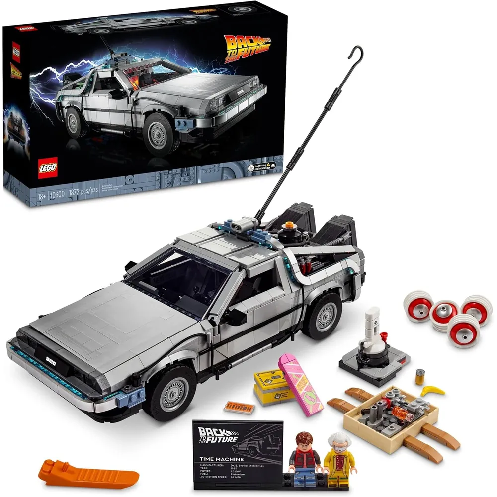 LEGO ICONS REGRESO AL FUTURO MÁQUINA DEL TIEMPO