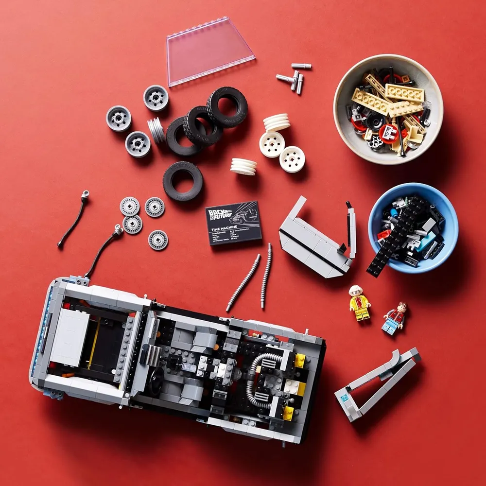 LEGO ICONS REGRESO AL FUTURO MÁQUINA DEL TIEMPO