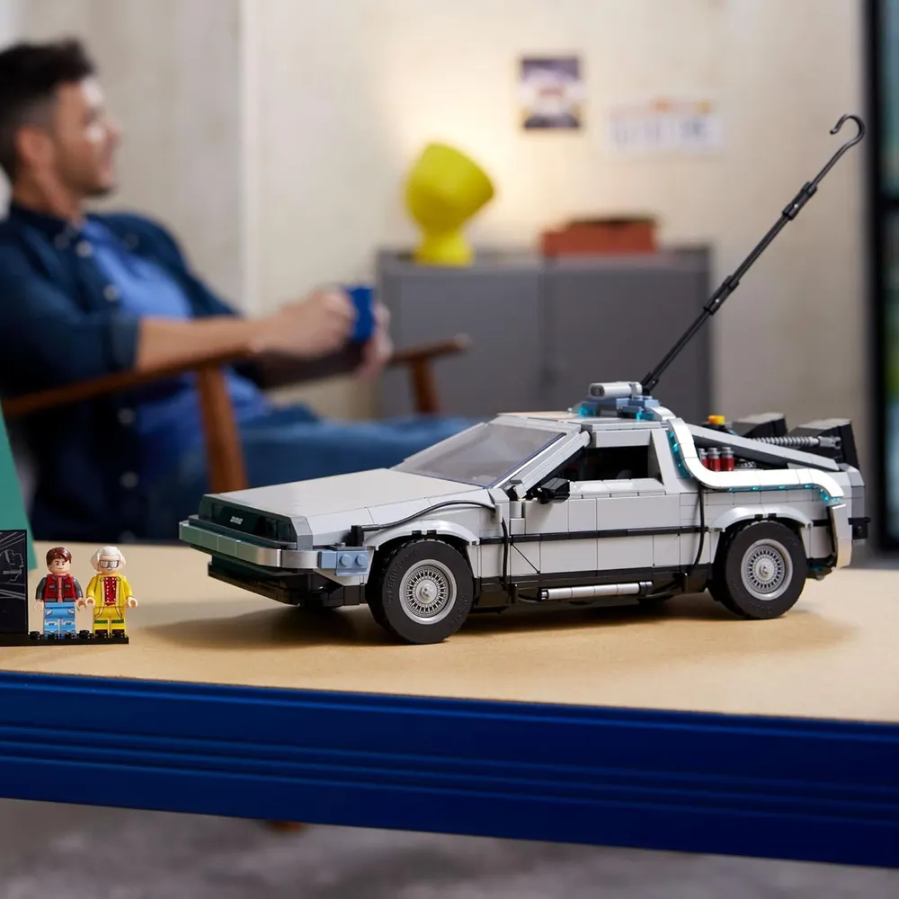 LEGO ICONS REGRESO AL FUTURO MÁQUINA DEL TIEMPO