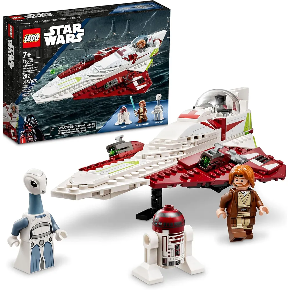 LEGO STAR WARS CAZA ESTELAR JEDI OBI-WAN KENOBI CON MINIFIGURAS