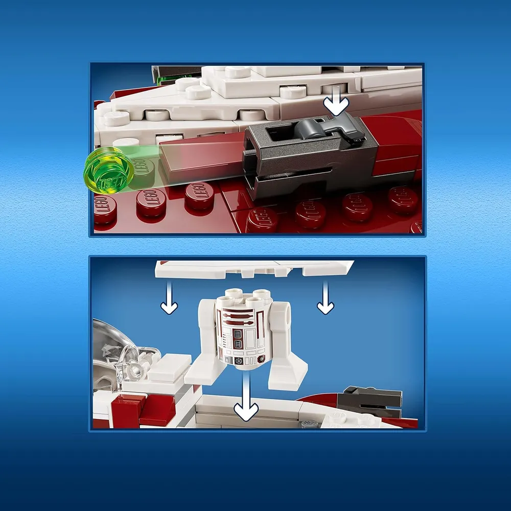 LEGO STAR WARS CAZA ESTELAR JEDI OBI-WAN KENOBI CON MINIFIGURAS