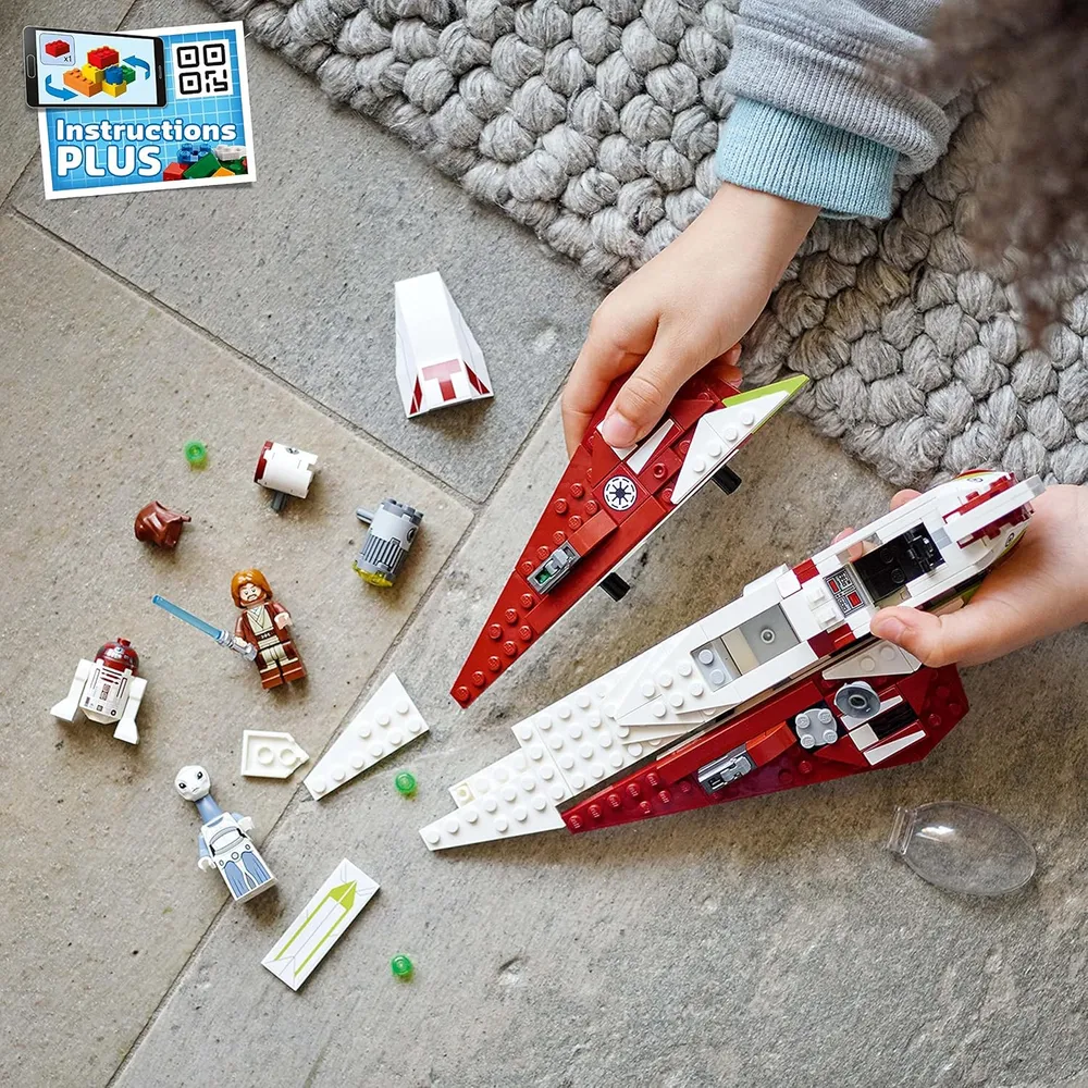 LEGO STAR WARS CAZA ESTELAR JEDI OBI-WAN KENOBI CON MINIFIGURAS