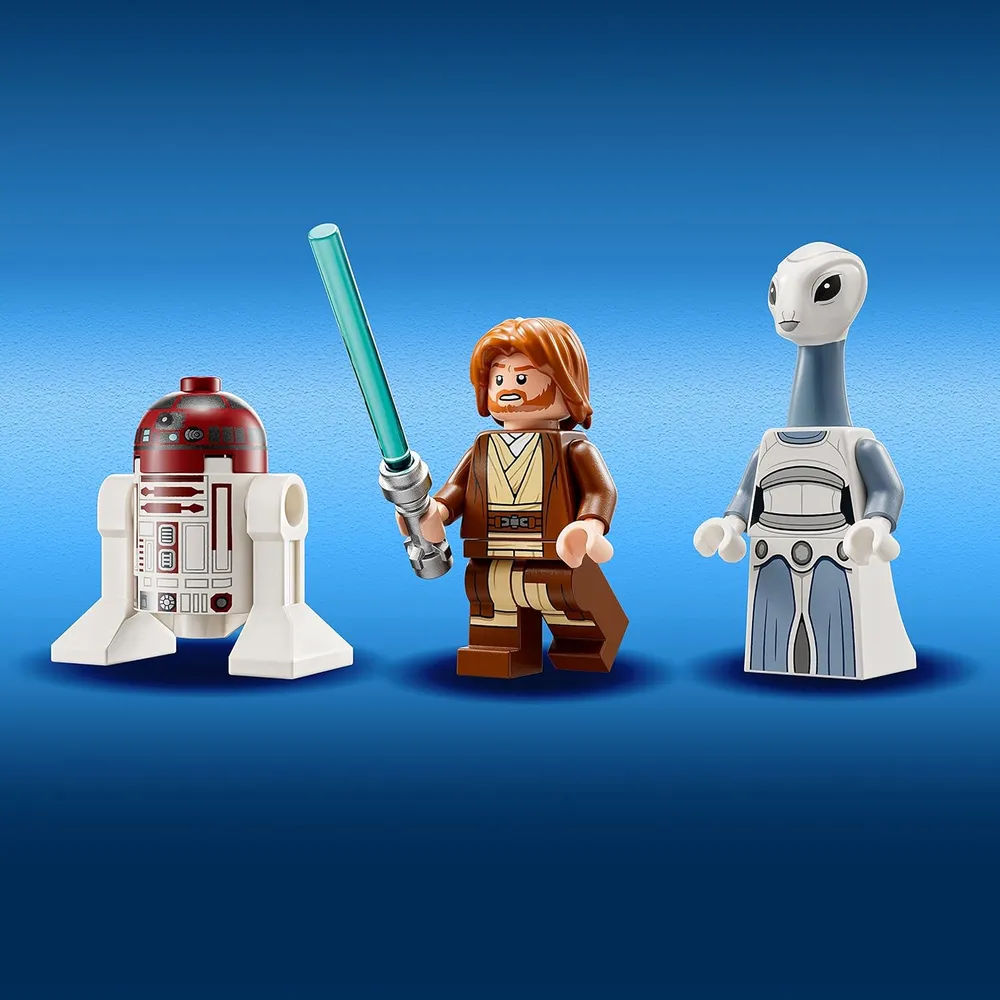 LEGO STAR WARS CAZA ESTELAR JEDI OBI-WAN KENOBI CON MINIFIGURAS