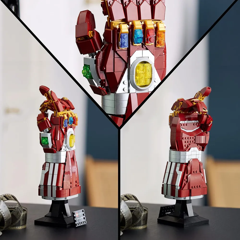 Lego Marvel guantelete nano Iron Man con Gemas del Infinito set de colección