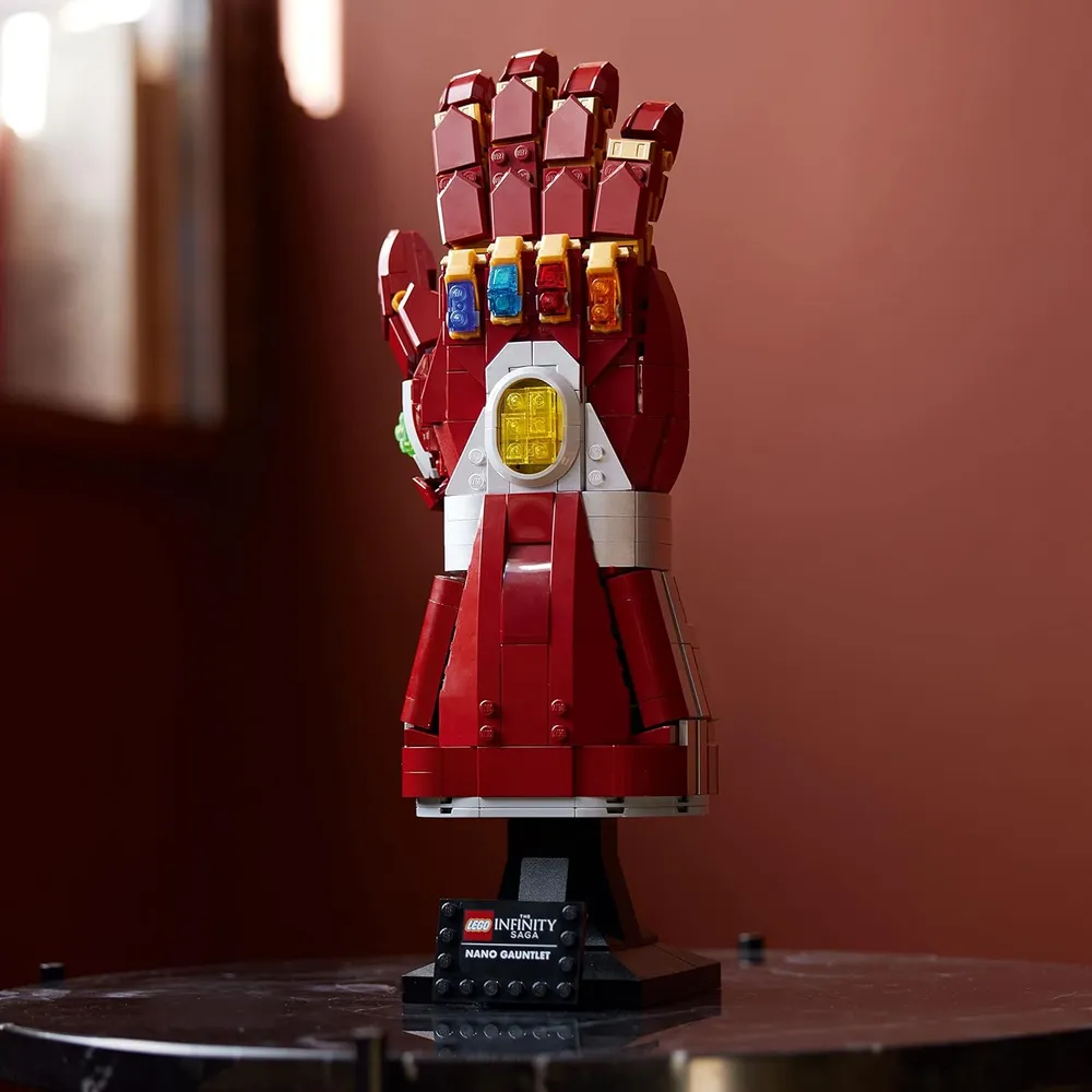 Lego Marvel guantelete nano Iron Man con Gemas del Infinito set de colección