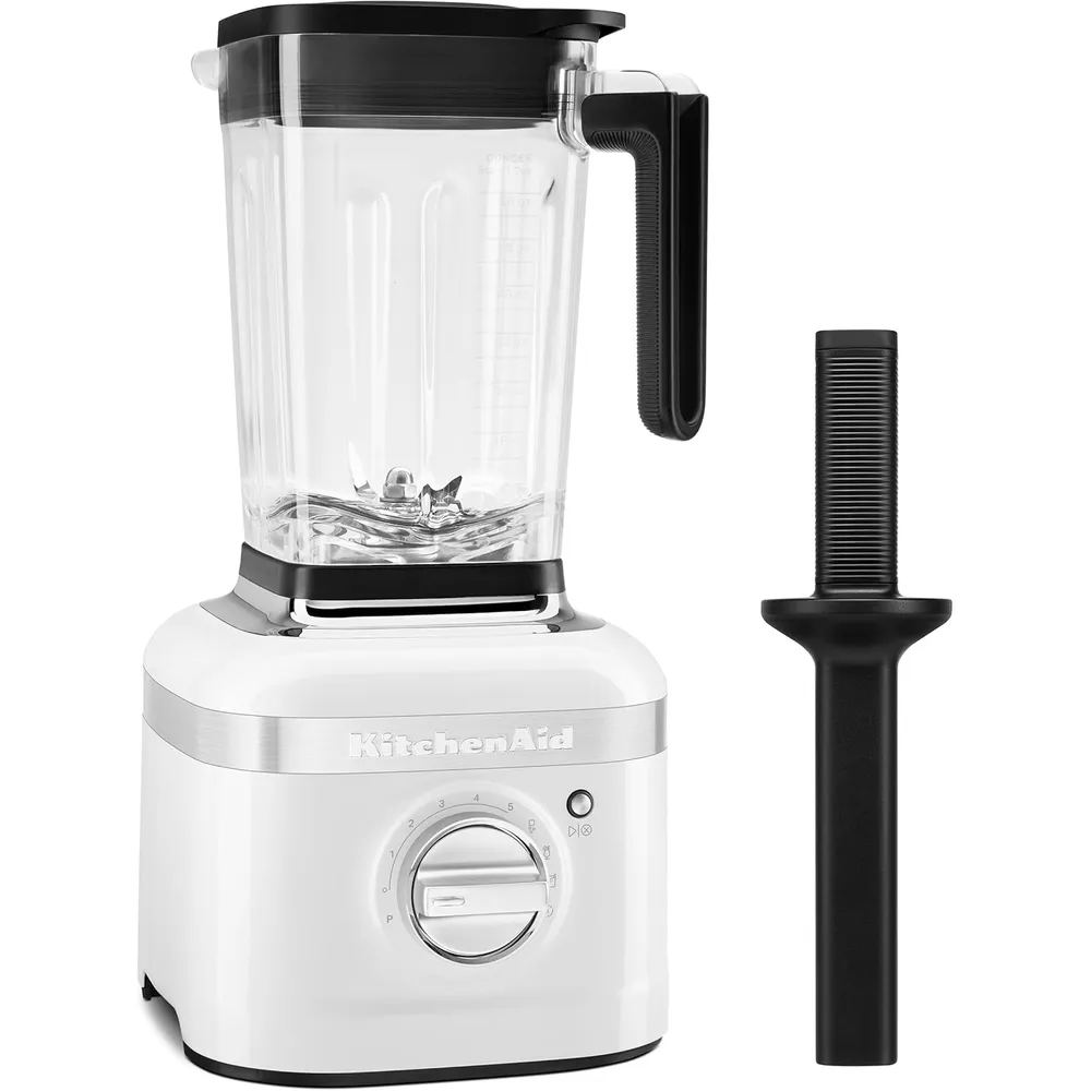 KITCHENAID KSB4028, LICUADORA VELOCIDAD VARIABLE K400 CON PRENSADOR | BLANCA