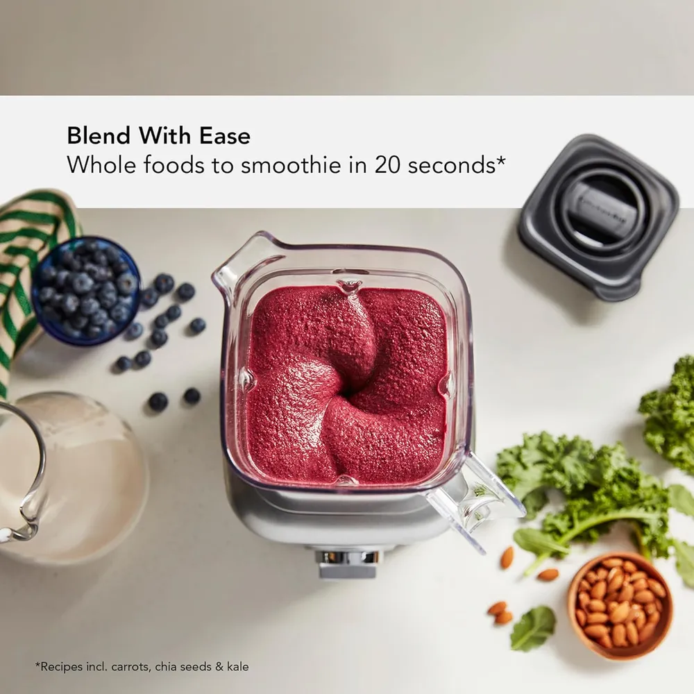 KITCHENAID KSB4028, LICUADORA VELOCIDAD VARIABLE K400 CON PRENSADOR