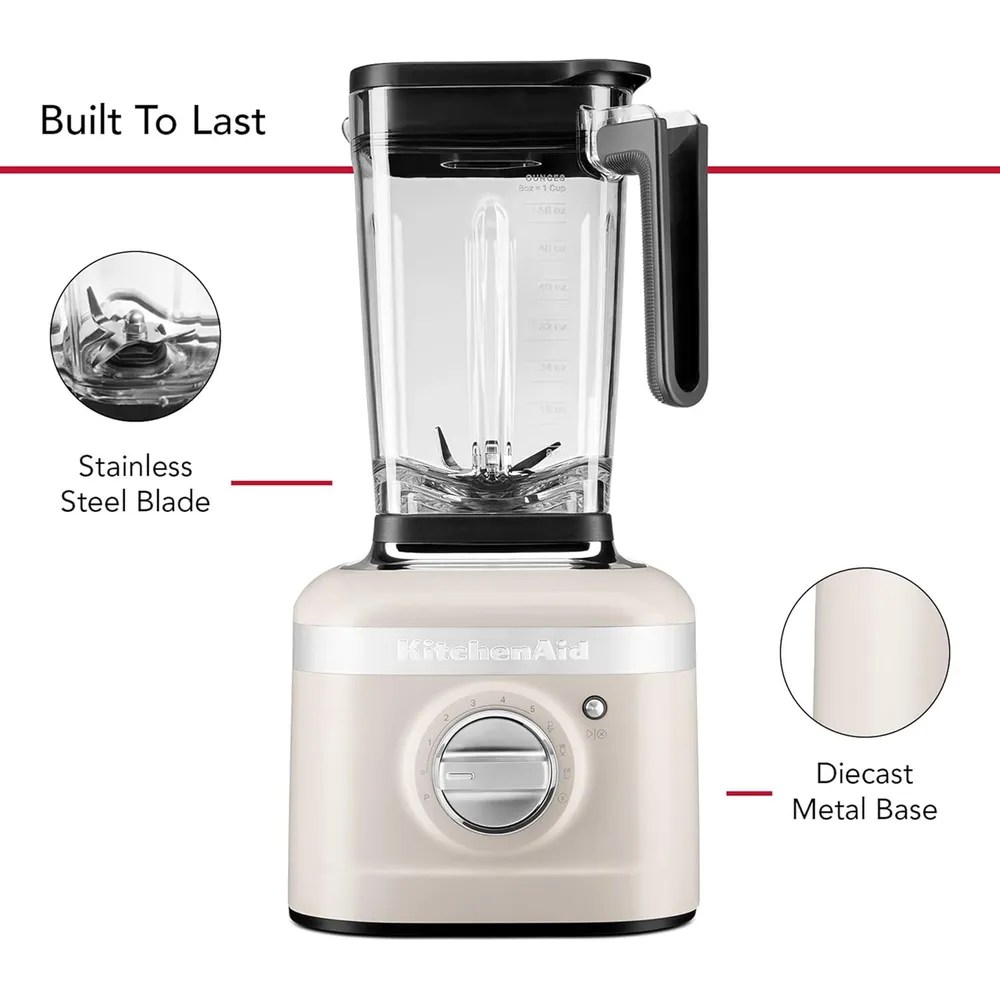 KITCHENAID KSB4028, LICUADORA VELOCIDAD VARIABLE K400 CON PRENSADOR