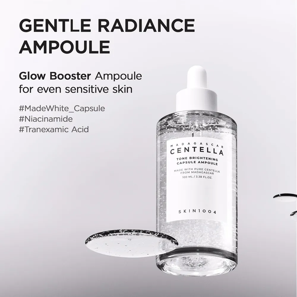 SÉRUM FACIAL NIACINAMIDA CENTELLA UNIFICANTE TONO SKIN1004 | 3.38 OZ / 100 ML