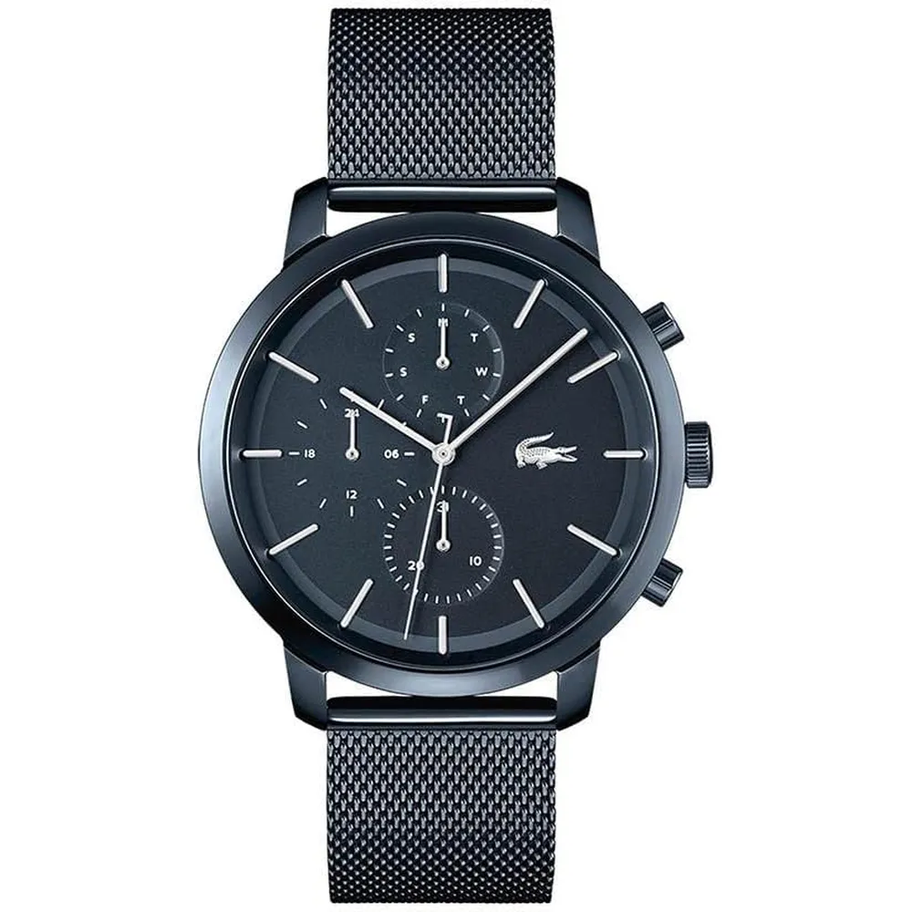 RELOJ LACOSTE REPLAY MULTIFUNCIÓN 43 MM HOMBRE - DARK BLUE MESH