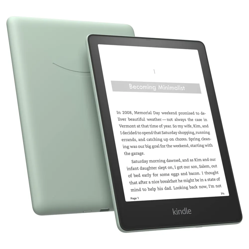AMAZON KINDLE PAPERWHITE SIGNATURE EDITION 32 GB 6.8″ SIN ANUNCIOS | VERDE