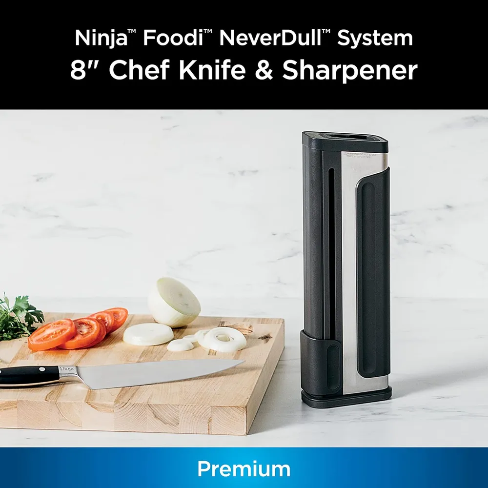 b09tx111t8_1_webp.webp Ninja set cuchillos K32502 Foodi NeverDull chef y afilador 2 pzas | Negro Y Acero Inoxidable