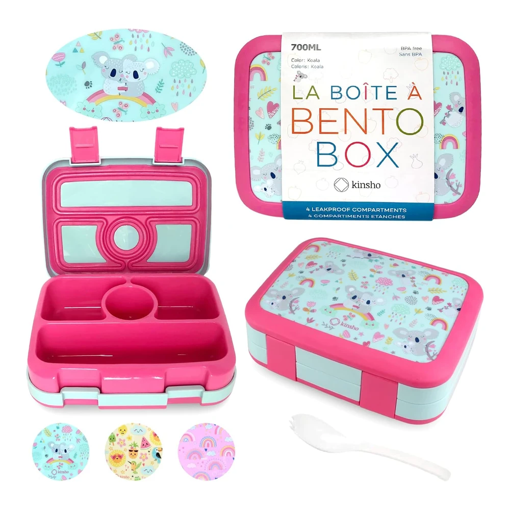 Lonchera Bento para niños y Niñas Pequeños