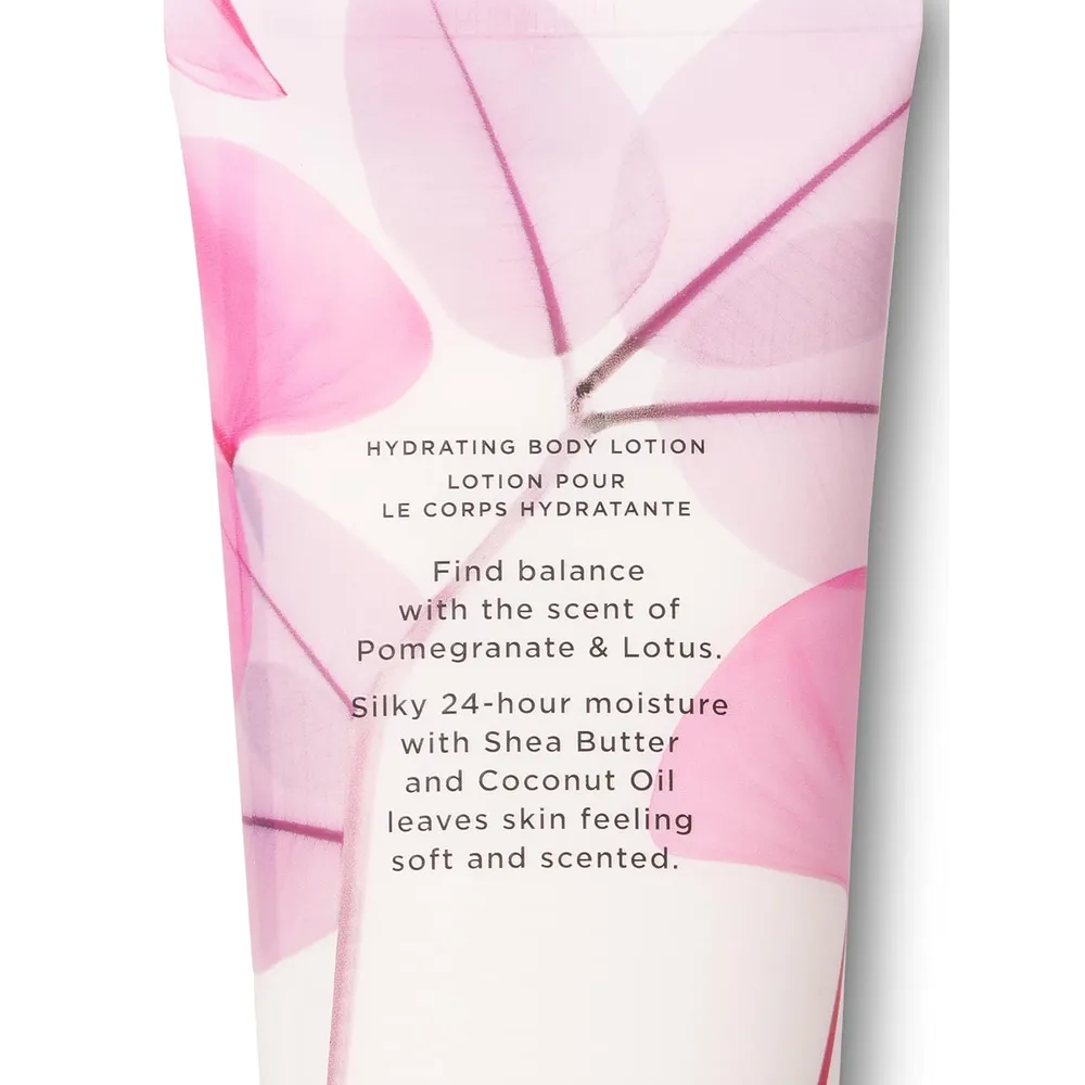 BODY LOTION POMEGRANATE & LOTUS VICTORIA SECRET MUJER 8 OZ / 236 ML
