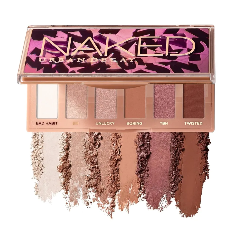 PALETA 6 SOMBRAS URBAN DECAY NAKED MINI MATE Y SHIMMER