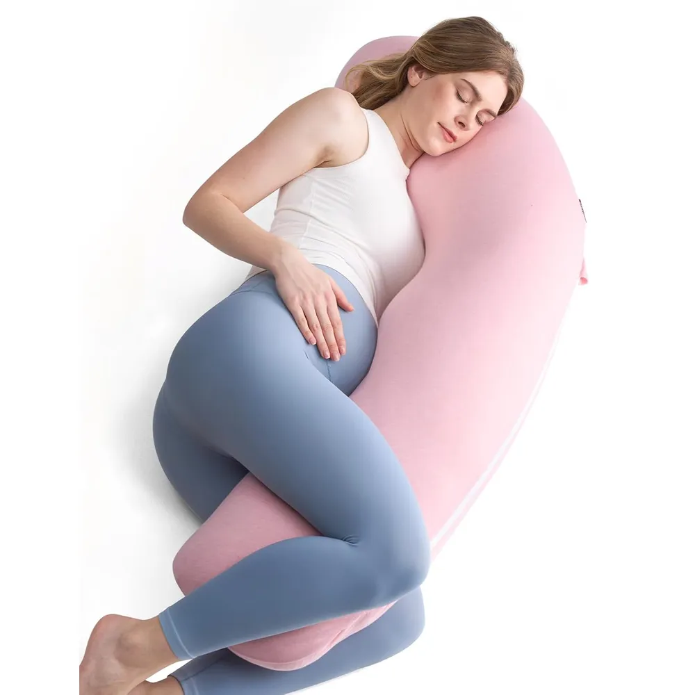 Momcozy | Almohada Cuerpo Embarazo Forma J