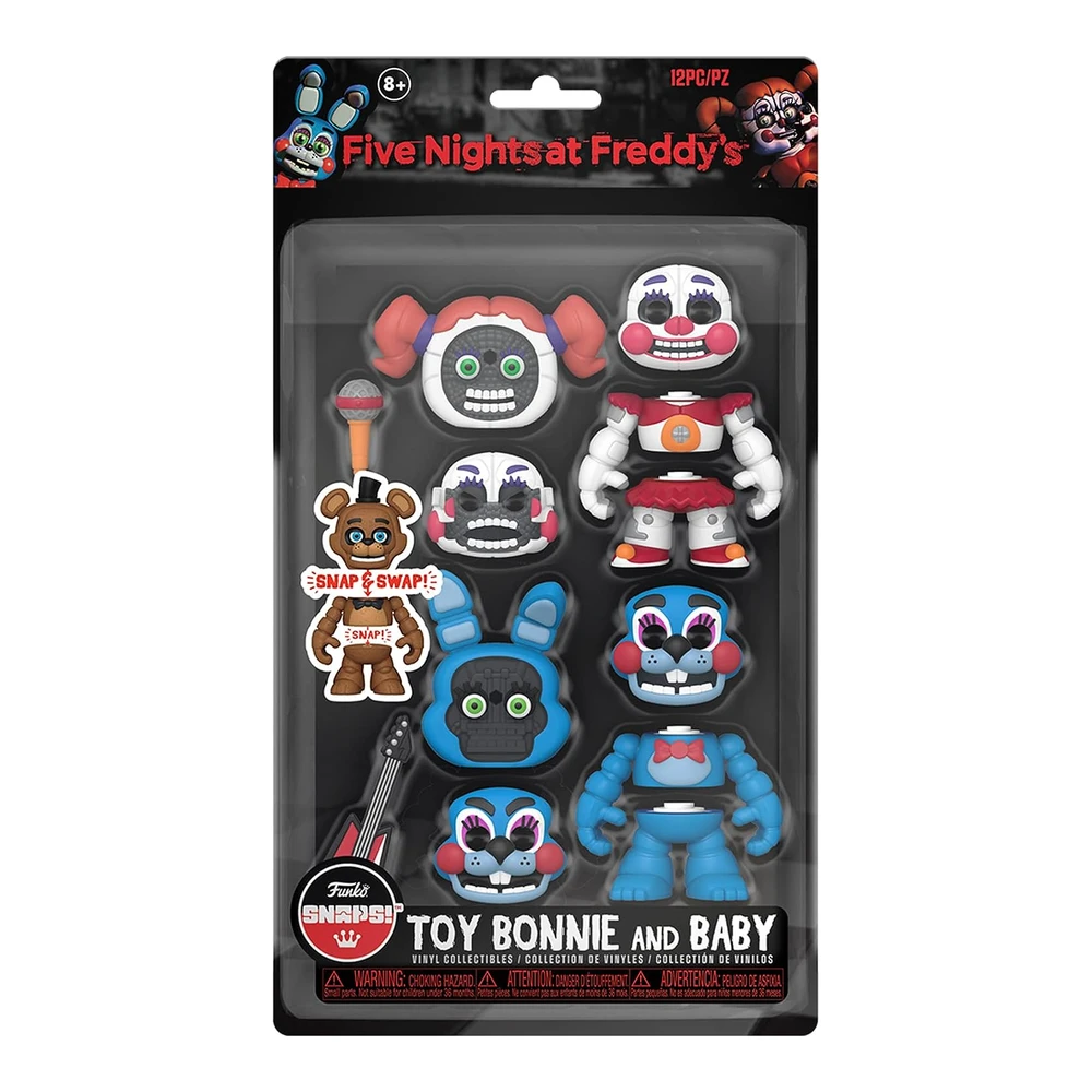 Funko Pop! Snaps - Five Nights At Freddy's - Bonnie And Baby - Paquete de 2