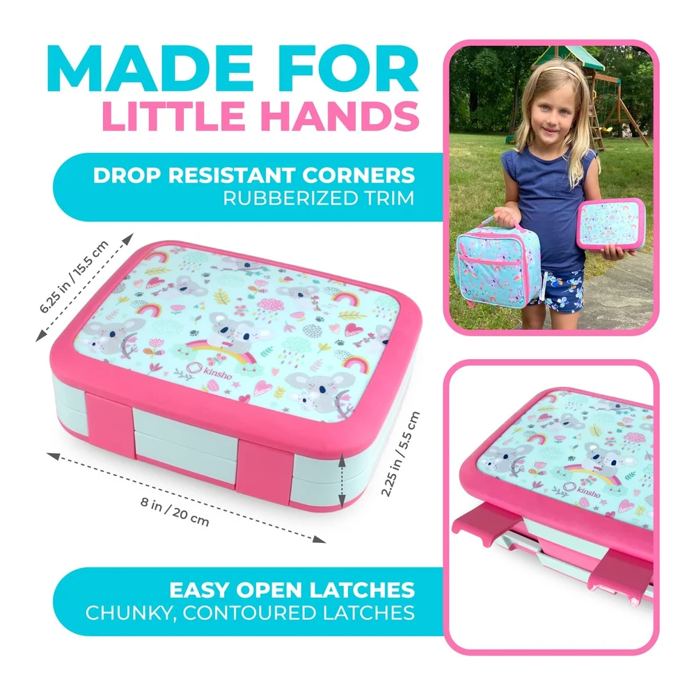 Lonchera Bento para niños con Tarro para Alimentos Térmico para Sopa O Alimentos Calientes