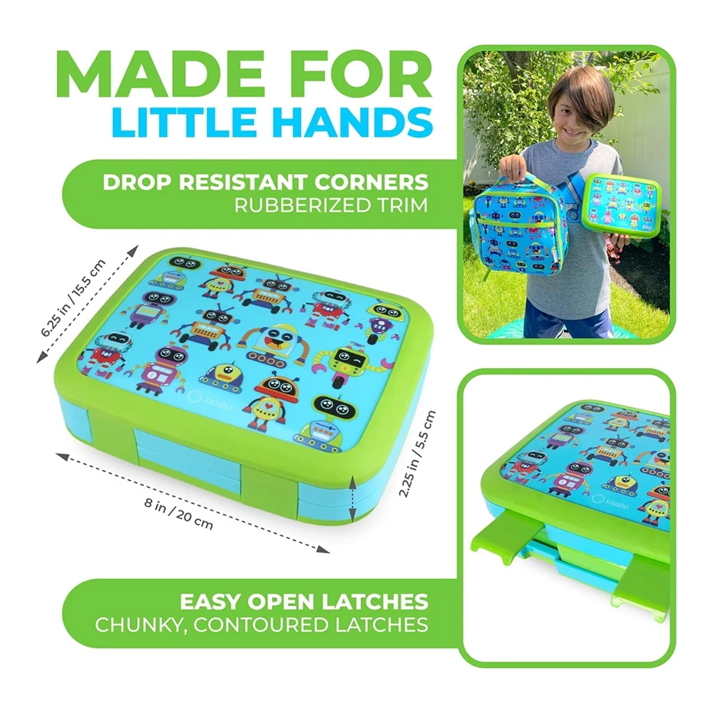 Lonchera Bento para niños con Tarro de Alimentos Térmico para Sopa O Alimentos Calientes
