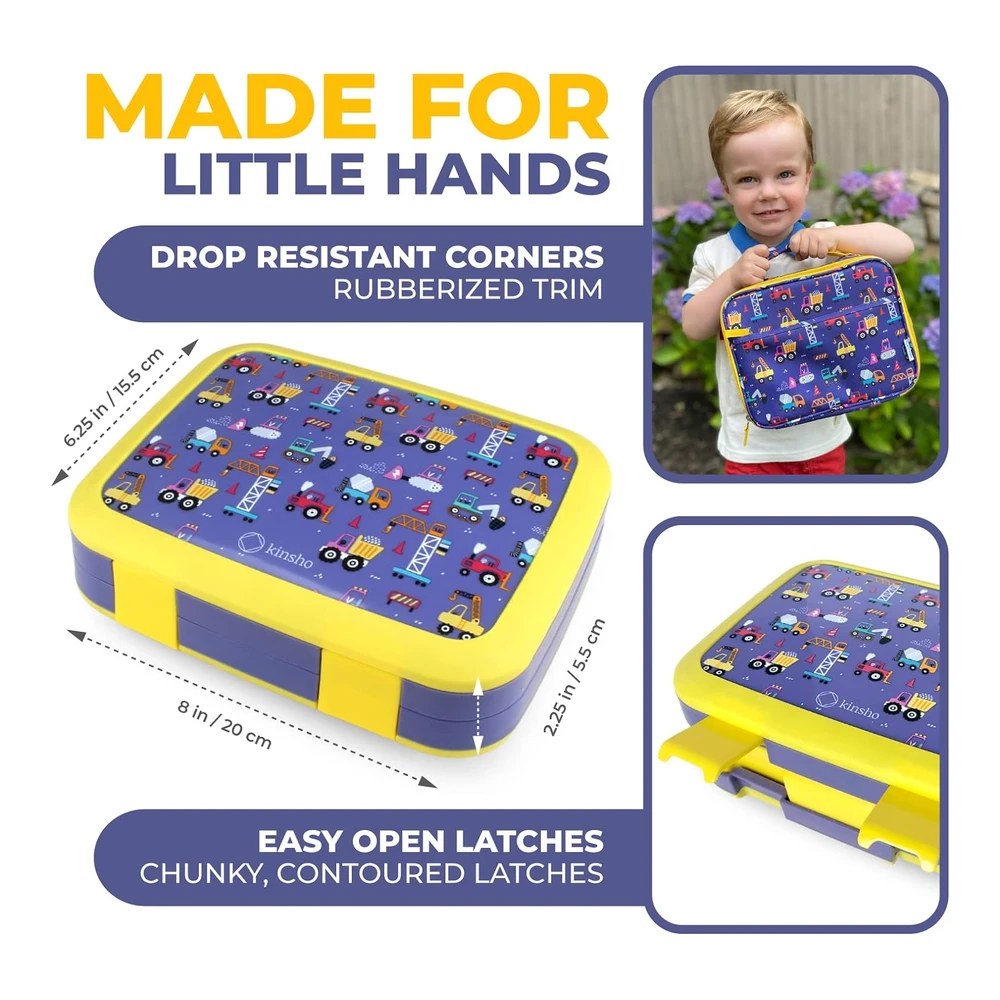 Kinsho Trucks Bento Box de 5 Compartimentos