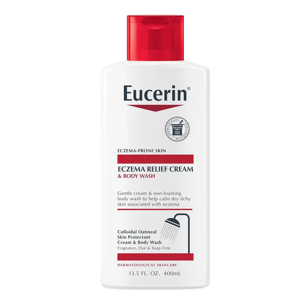 SET EUCERIN GEL DE DUCHA + CREMA ALIVIO DEL ECCEMA 384 ML + 142 ML