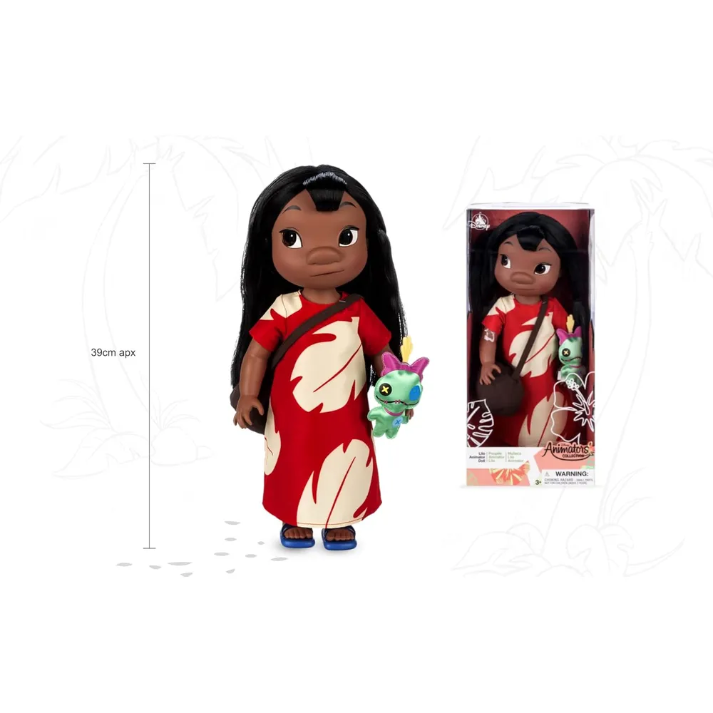 MUÑECA LILO ANIMADORES DE DISNEY 16" / 41 CM