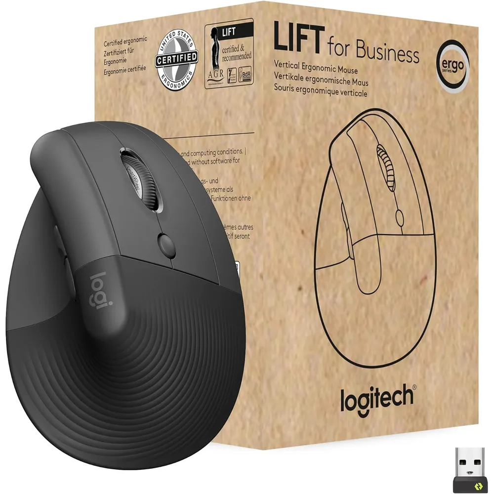 MOUSE INALÁMBRICO ERGONÓMICO LIFT LOGITECH