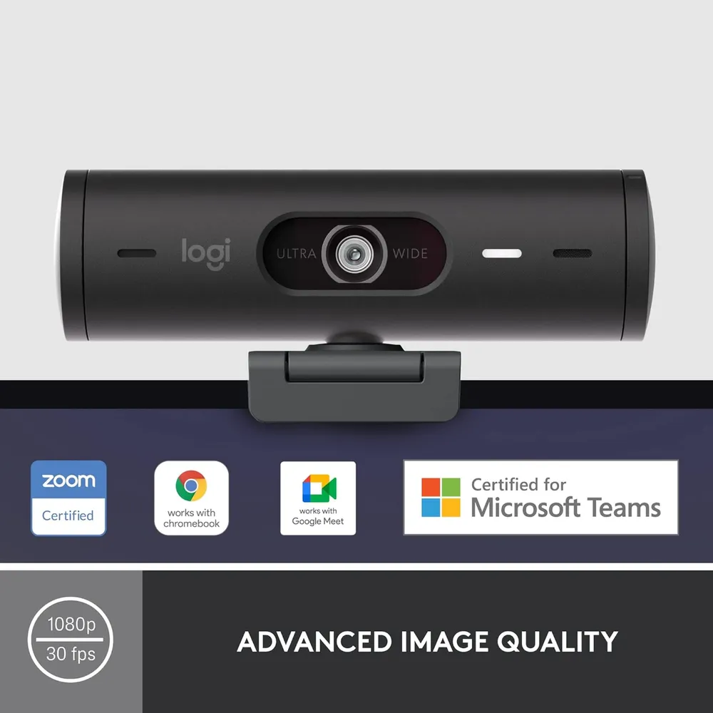 CÁMARA WEB BRIO 501 LOGITECH | NEGRO