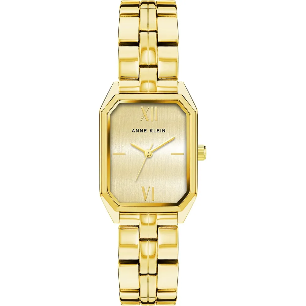 Anne Klein AK/3774BKGB reloj femenino con brazalete | 24 mm - Oro