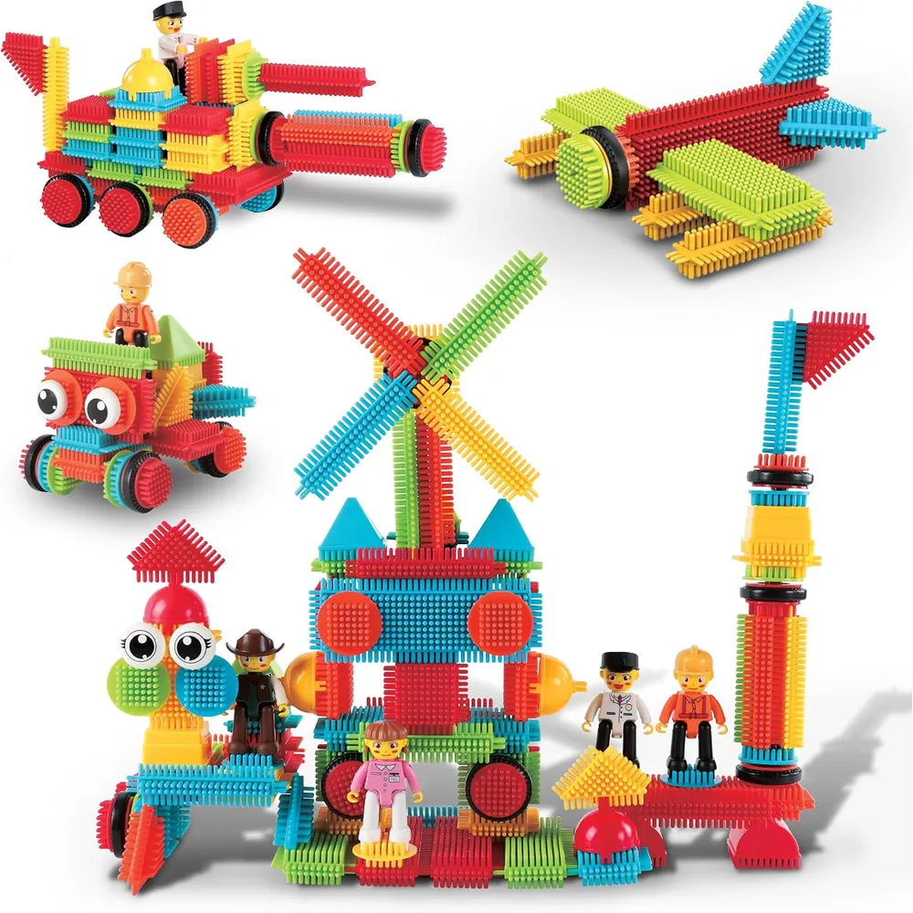 BLOQUES CONSTRUCCIÓN ERIZO 4 FIGURAS PICASSOTILES