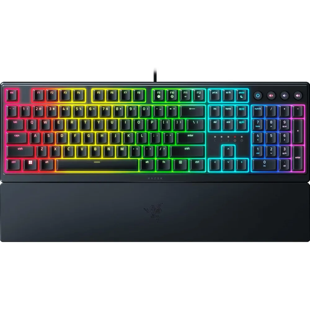 TECLADO ALÁMBRICO ORNATA V3 RAZER | NEGRO