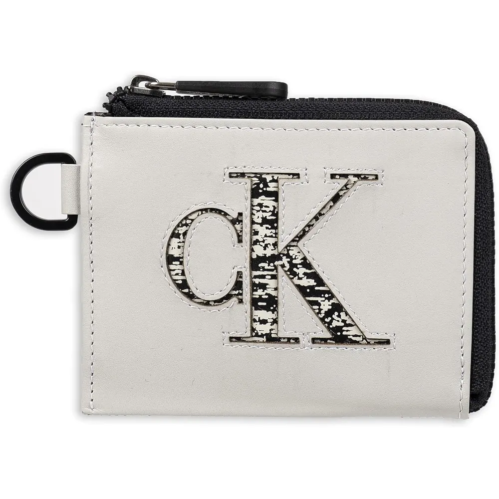TARJETERO CALVIN KLEIN SLIM RFID GRIS HOMBRE