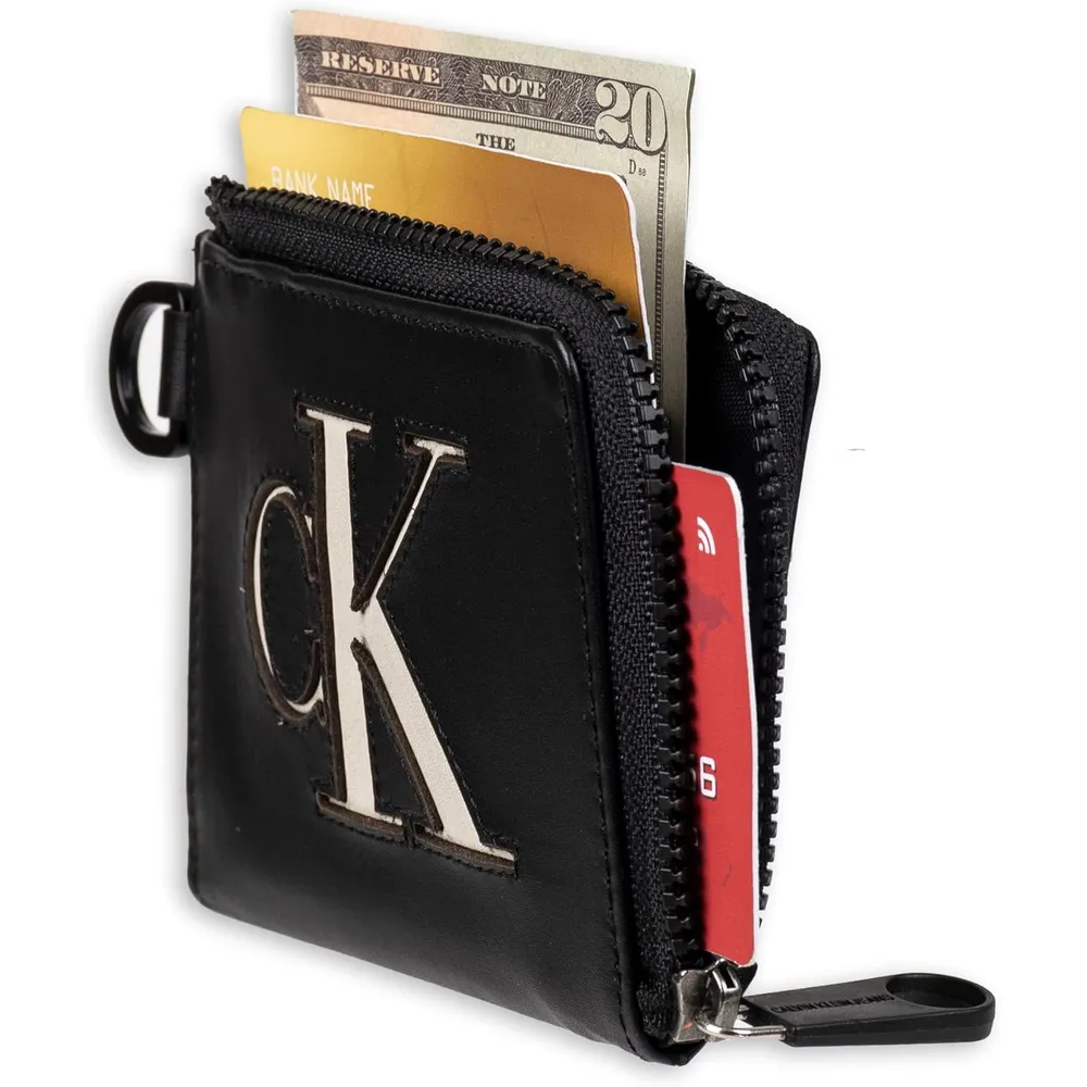 TARJETERO CALVIN KLEIN SLIM RFID NEGRO HOMBRE