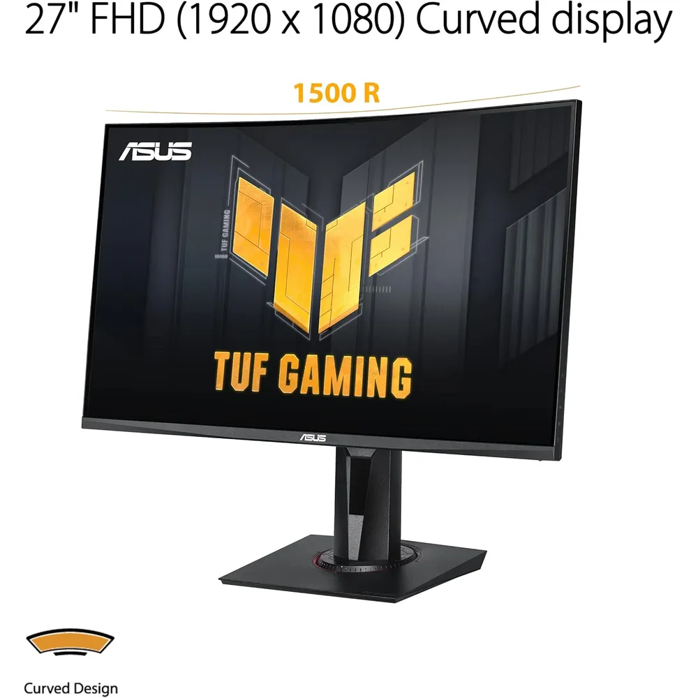 ASUS TUF Gaming VG27VQM Monitor Curvo 27" Full HD 240Hz