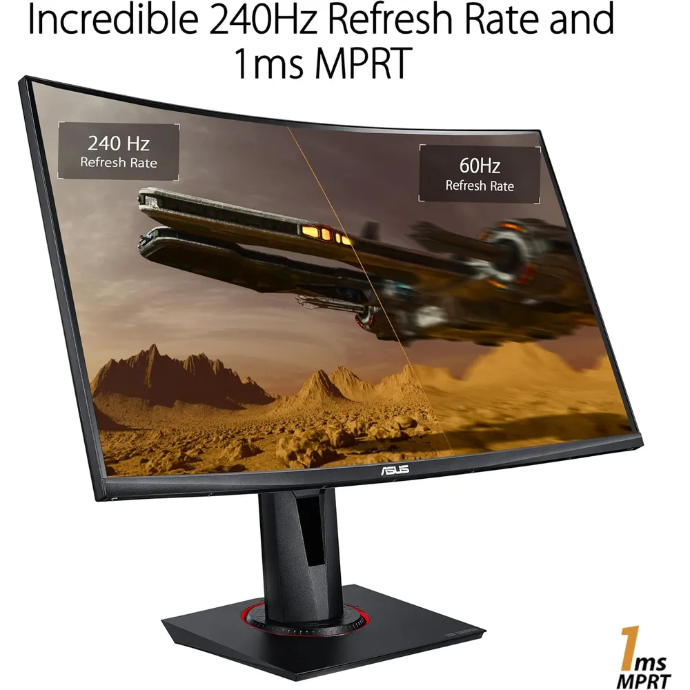 ASUS TUF Gaming VG27VQM Monitor Curvo 27" Full HD 240Hz