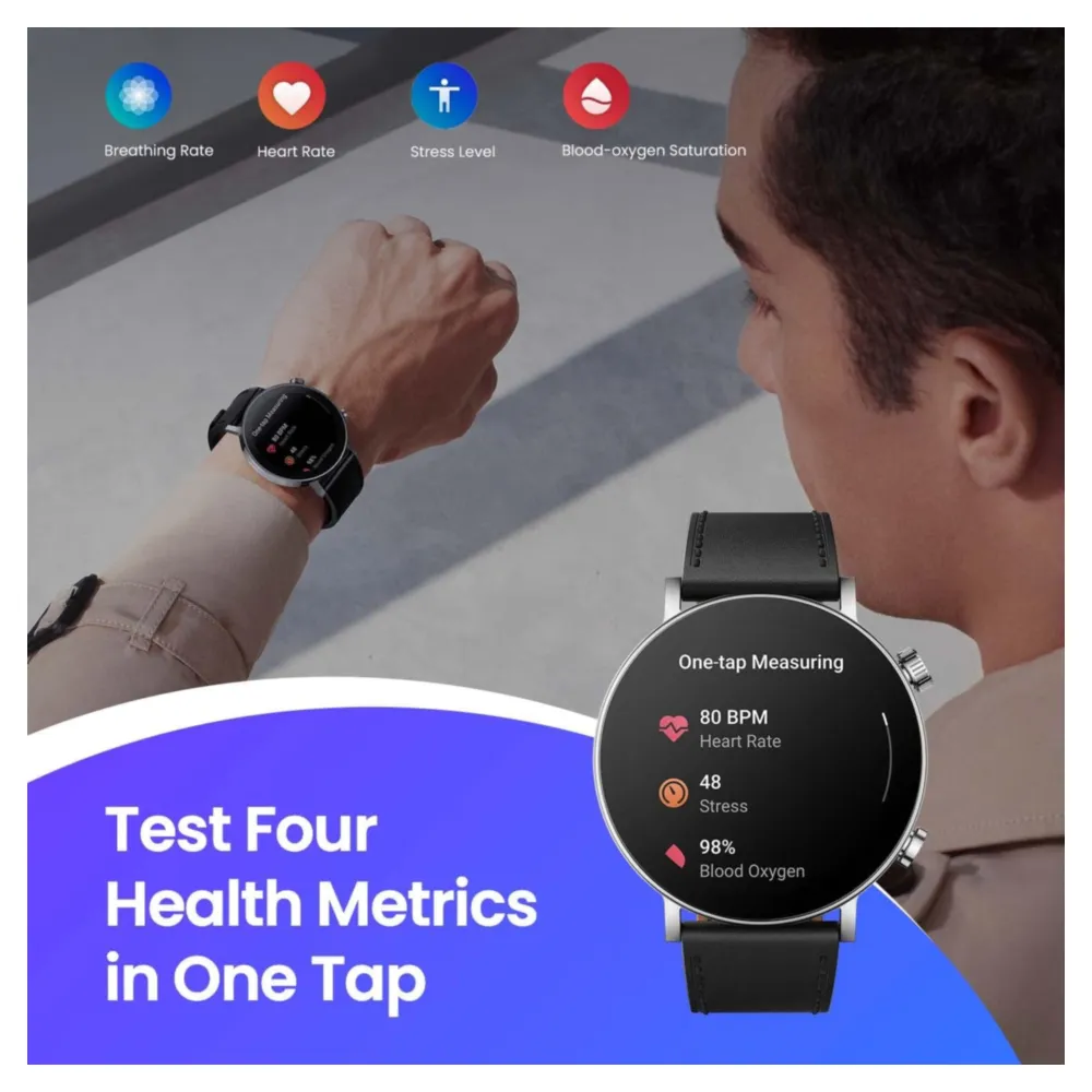 SMARTWATCH AMAZFIT GTR 3 PRO EDICIÓN LIMITADA CON ALEXA INTEGRADA | PLATEADO