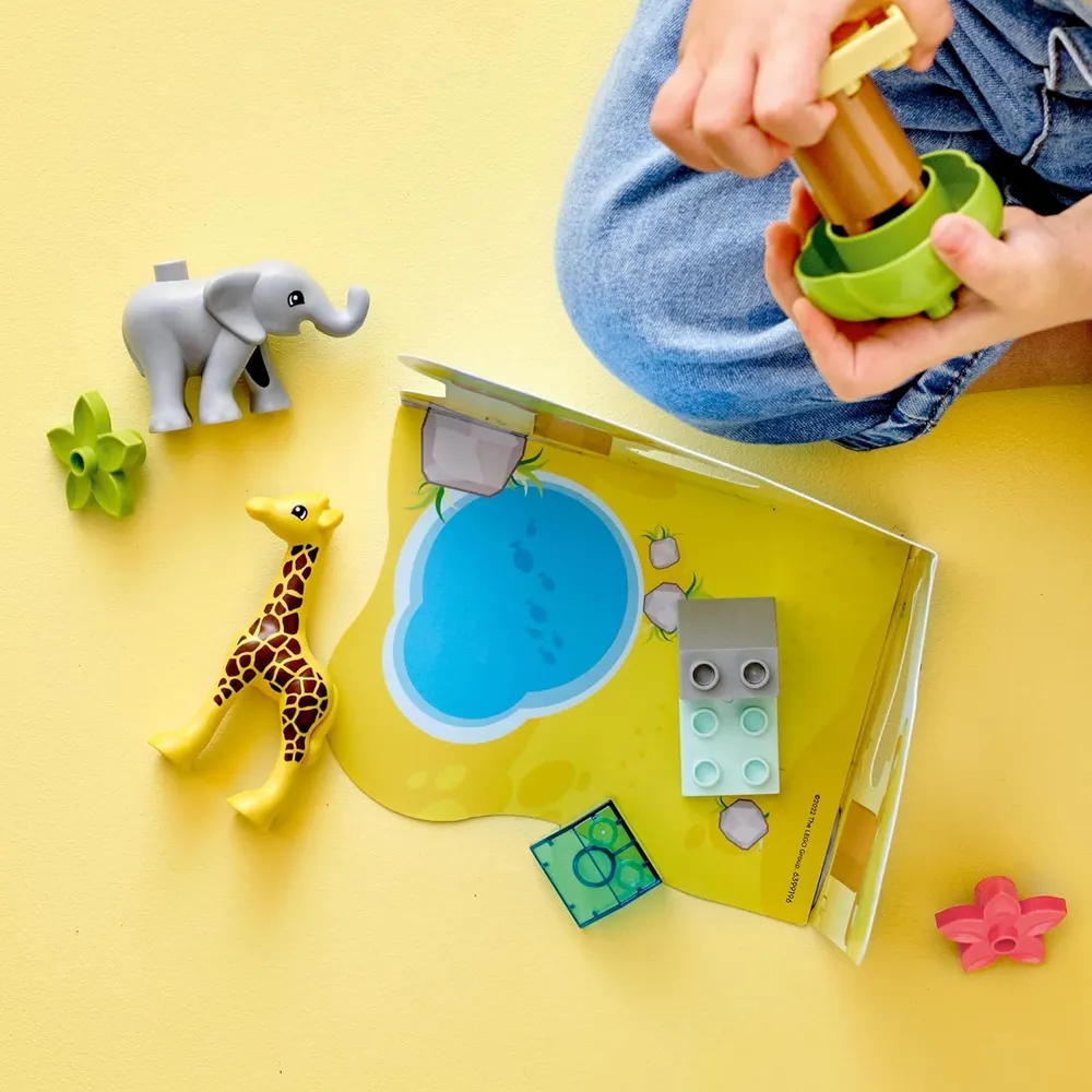 b09xvgqdjt_2_webp.webp Lego Duplo Animales salvajes de África juguete educativo con elefante y jirafa