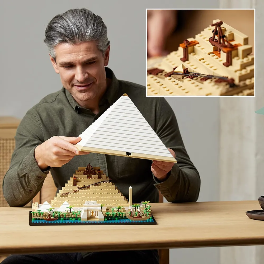 Lego Architecture Gran Pirámide de Giza set de construcción decorativo y creativo