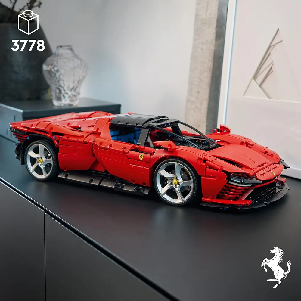 Lego Technic Ferrari Daytona SP3 coche de carreras kit de construcción avanzado