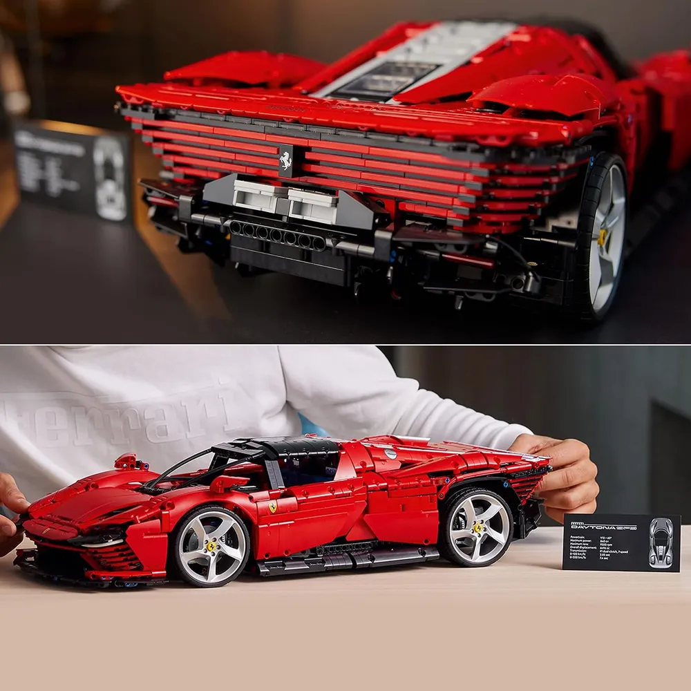 Lego Technic Ferrari Daytona SP3 coche de carreras kit de construcción avanzado