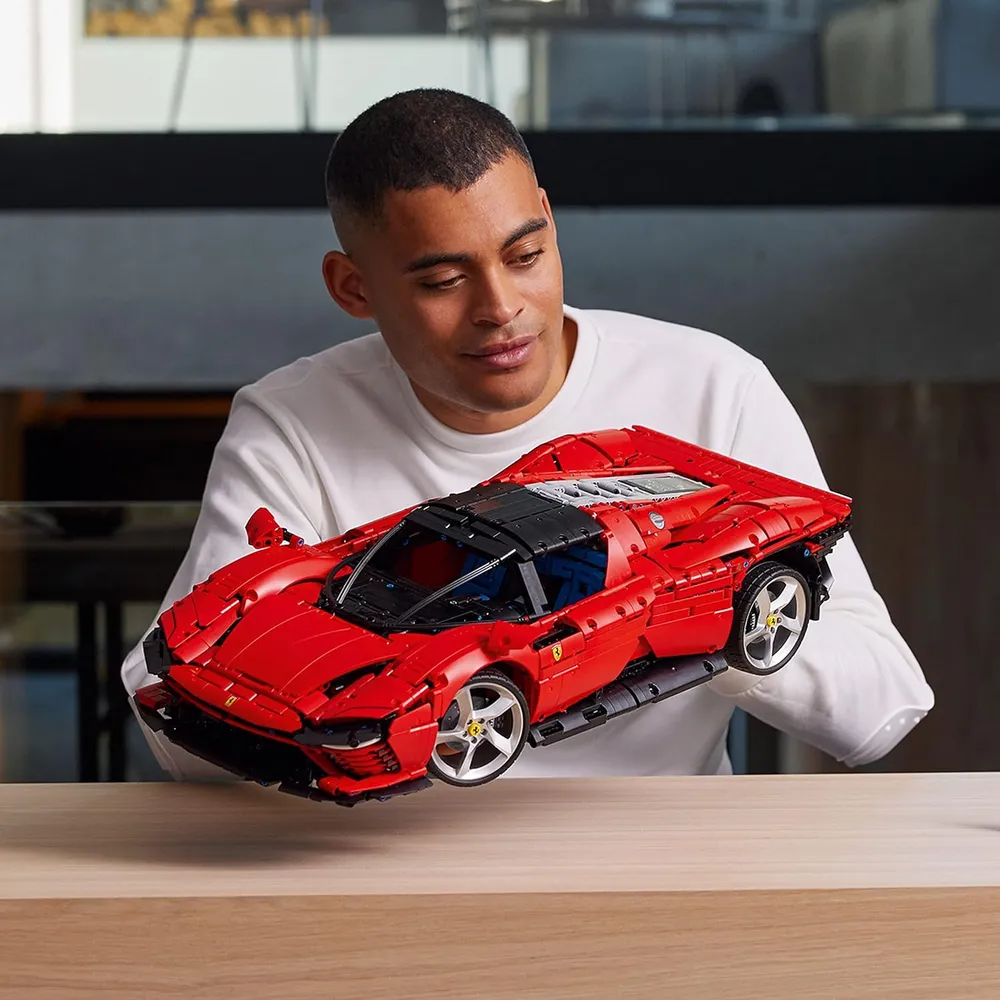 Lego Technic Ferrari Daytona SP3 coche de carreras kit de construcción avanzado