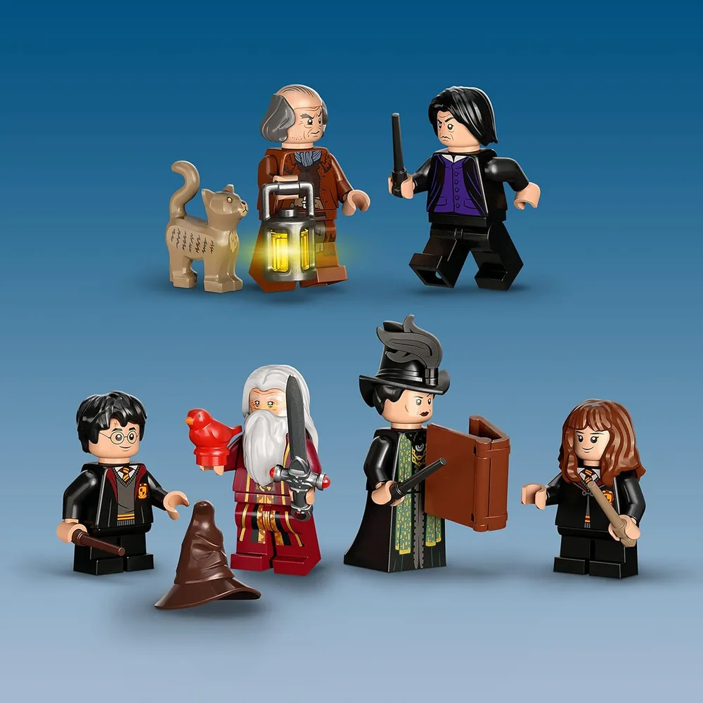Lego Harry Potter Hogwarts despacho de Dumbledore set con sombrero y minifiguras