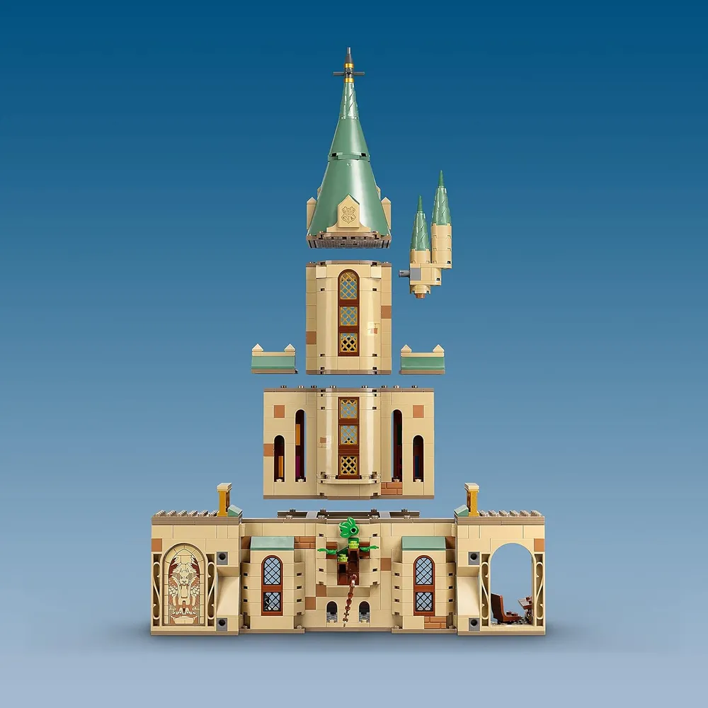 Lego Harry Potter Hogwarts despacho de Dumbledore set con sombrero y minifiguras