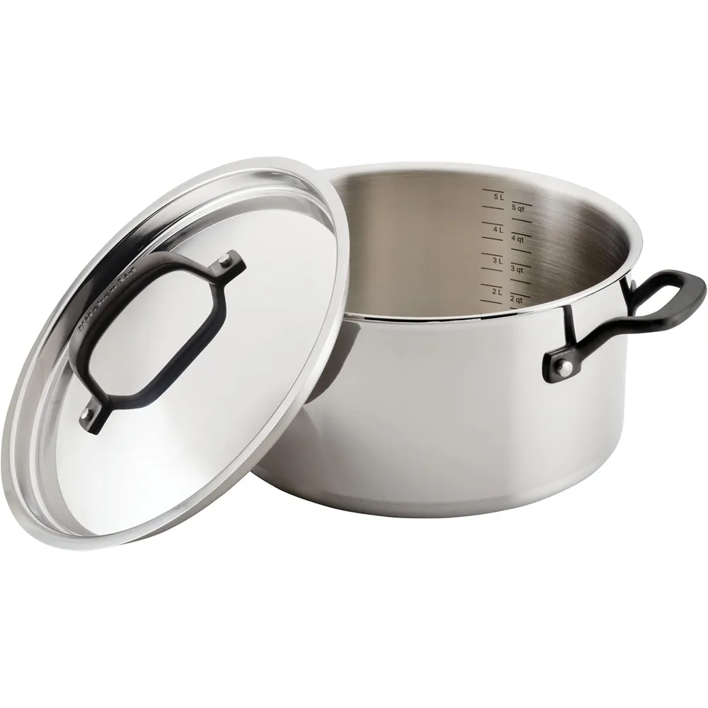 KitchenAid olla sopera acero inoxidable 6 qt / 5.7 l | Acero inoxidable