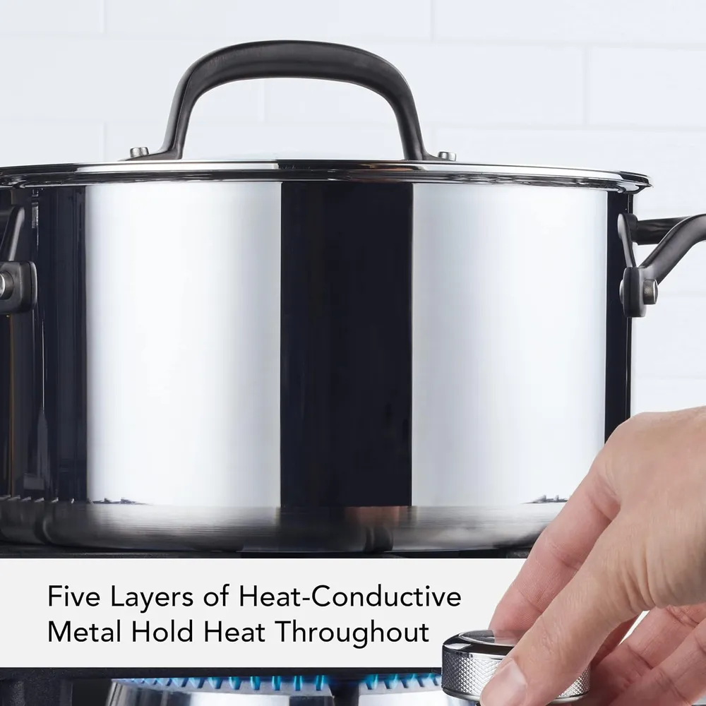 KitchenAid olla sopera acero inoxidable 6 qt / 5.7 l | Acero inoxidable