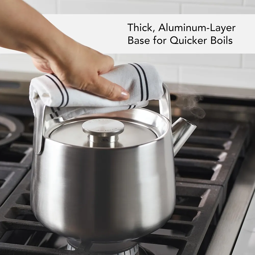 KITCHENAID, TETERA SILBANTE 1.9 QT | ACERO INOXIDABLE CEPILLADO