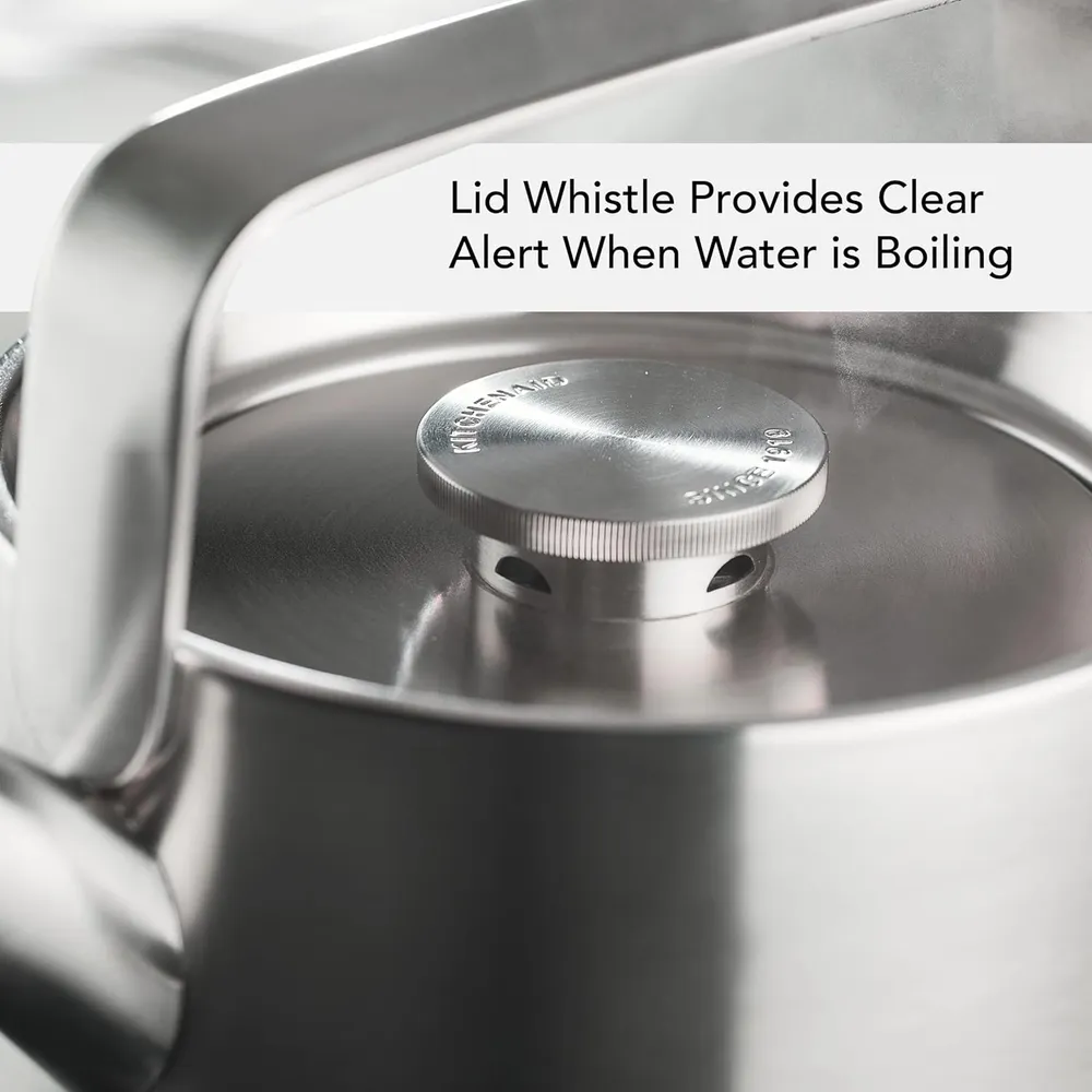 KITCHENAID, TETERA SILBANTE 1.9 QT | ACERO INOXIDABLE CEPILLADO