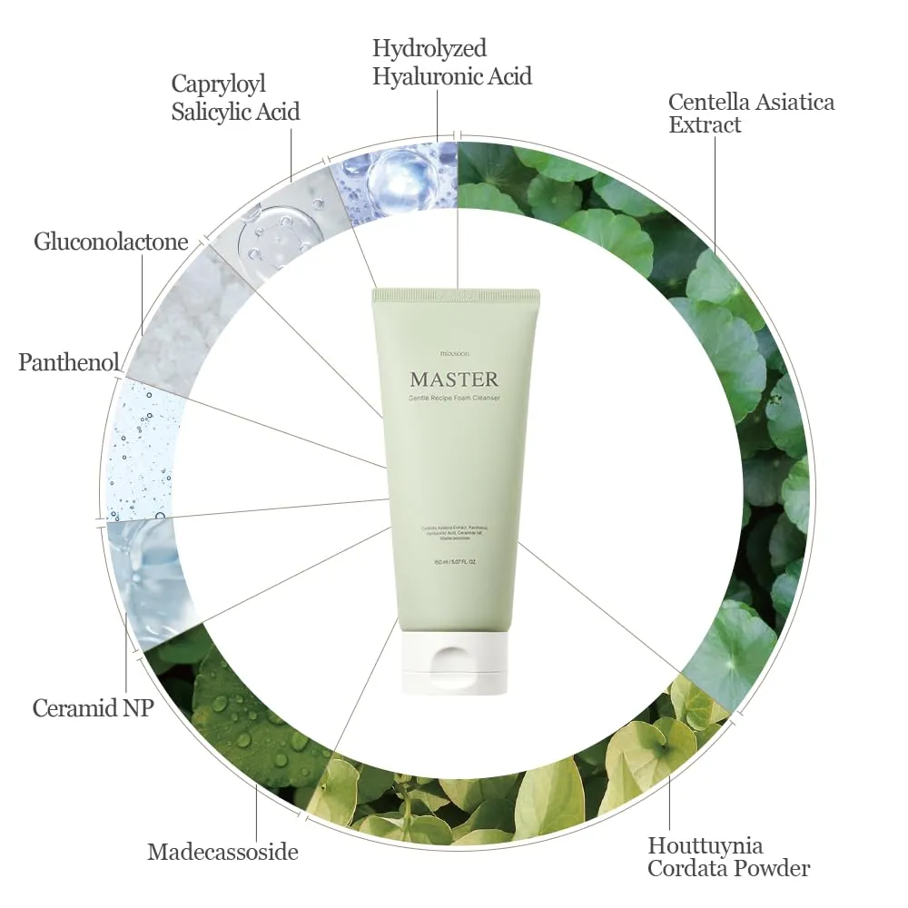 Mixsoon Espuma Gentle Recipe 150 ml – Korea Skin Care